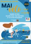 MAI à vélo Affiche velorution + pietorution 25 mai